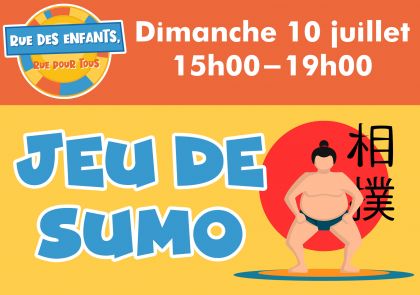 Rue Salengro : 10 juillet jeu de sumo ...