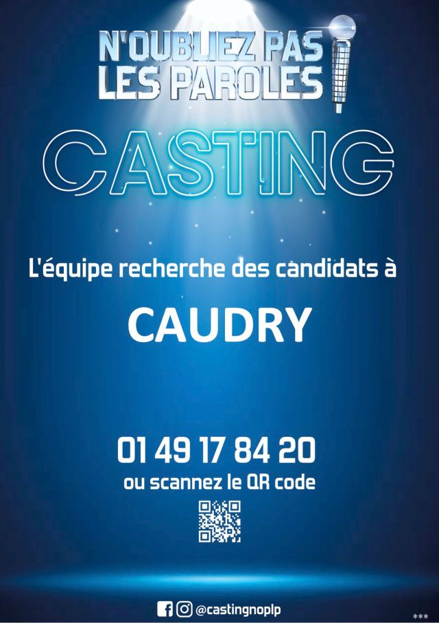 Casting, N‘oubliez pas les paroles !