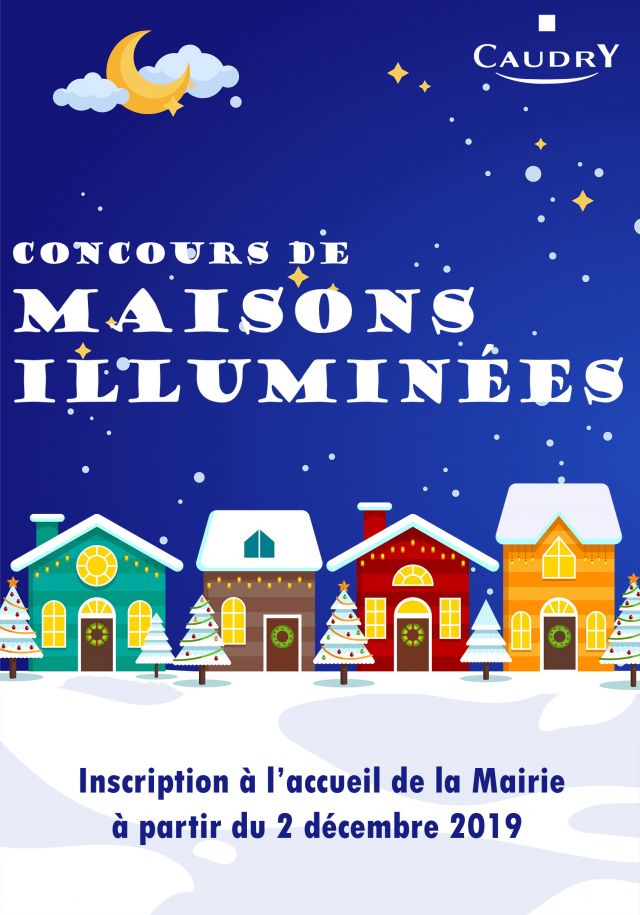 Concours de maisons illuminées !