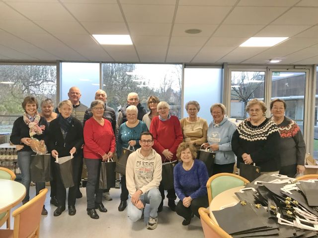 Distribution du traditionnel colis de Noël dans les EHPADs et les Structures d’accueil de Caudry ...