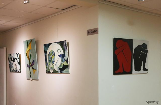 Exposition des peintures et dessins de Michèle BALEMBOIS ...