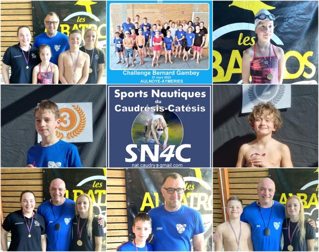 Fin de semaine très chargée pour les deux nageurs du club des SN4C...