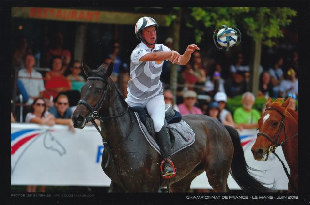 Florence DELRUE Championne de France de Horse Ball féminin "Pro Elite"...