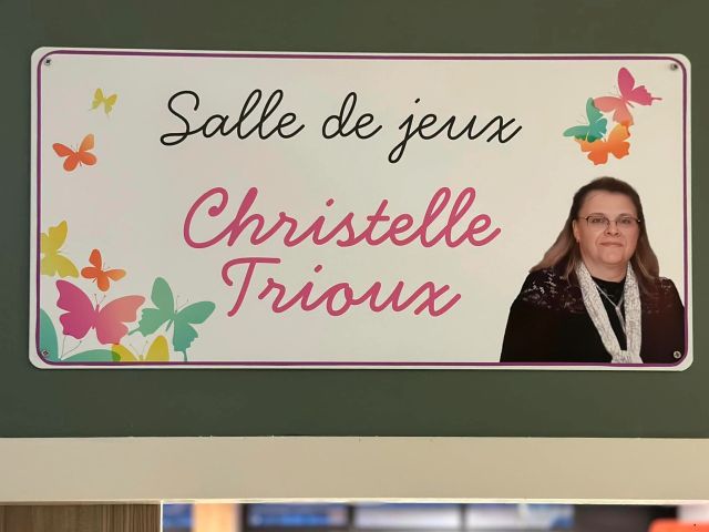 Hommage à l'ATSEM Christelle TRIOUX ...