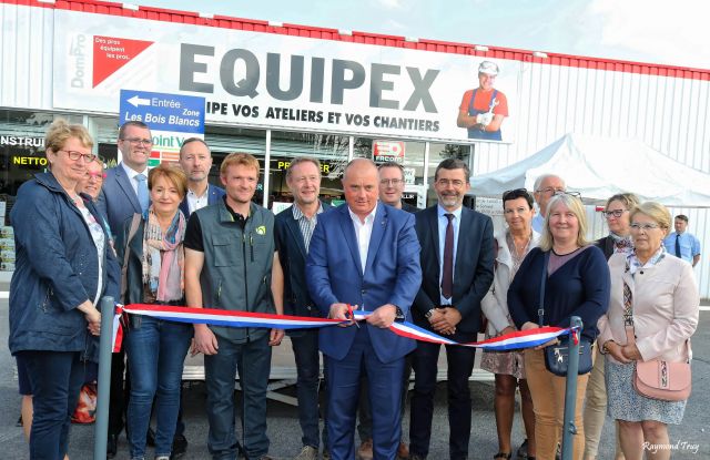 Inauguration de la zone d'activités "parc des Bois Blancs" ...