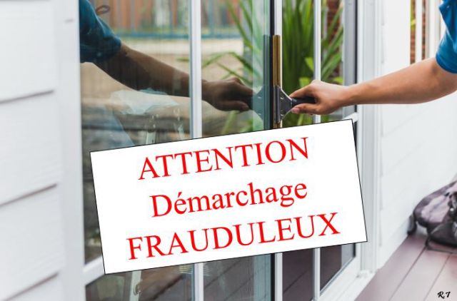 INFO : ATTENTION DEMARCHAGE FRAUDULEUX !