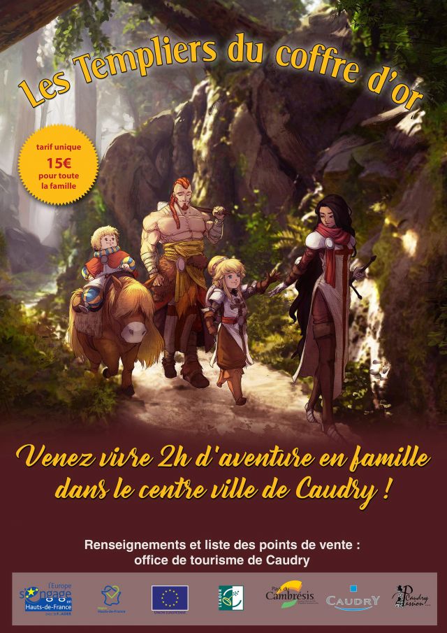 Jeu-aventure « Les templiers du coffre d’or » ...