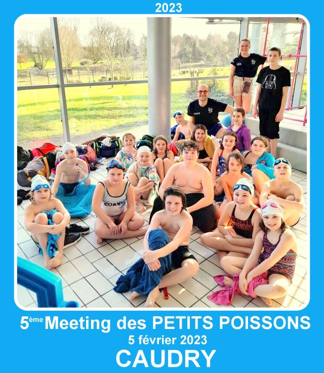 Les PETITS POISSONS étaient de retour à la piscine de Caudry