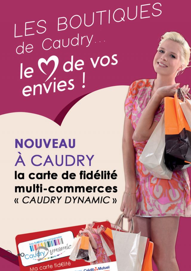 Nouveau La carte de fidélité multi-commerce Caudry Dynamic