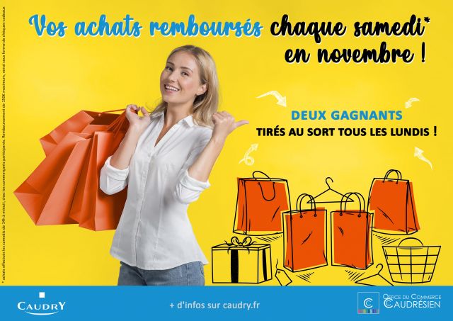 Opération "Vos achats remboursés" en novembre …
