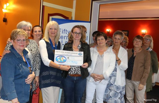 Remise de don à l’école Janssonne par le Fifty One de Caudry ...