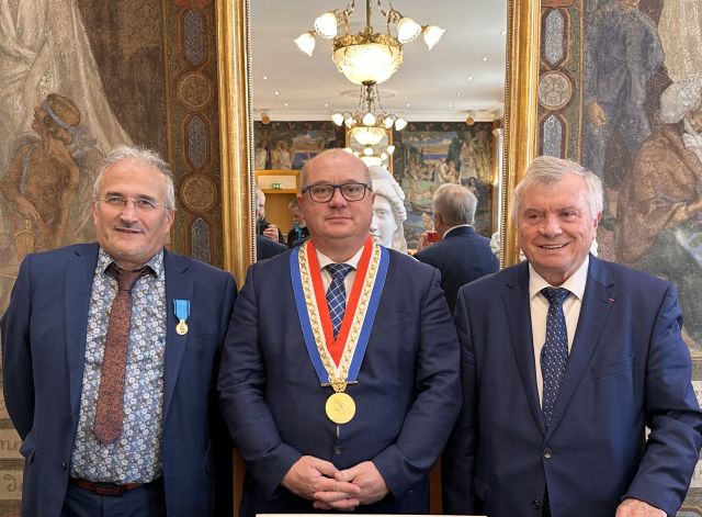 Remise de la médaille de la jeunesse, des sports et de l’engagement associatif échelon bronze à Monsieur Christian LEMAIRE