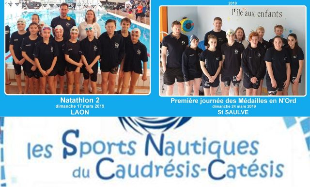 Résultats Natathlon 2 à Laon et des Médailles en N'Ord avec le SN4C ...