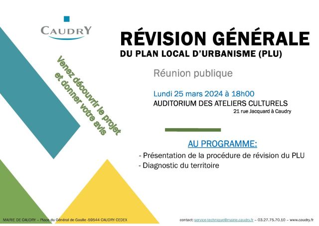 Révision générale du plan local d’urbanisme (PLU) ...