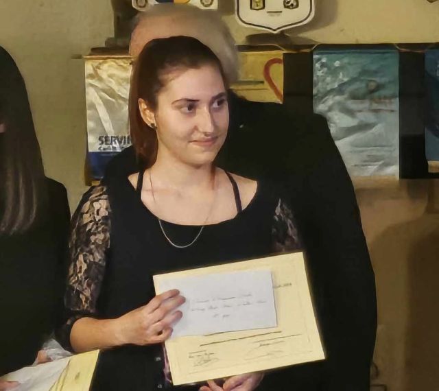 Sarah MARIN, élève du lycée de Caudry, qualifiée en demi-finale d'un concours régional d'éloquence...