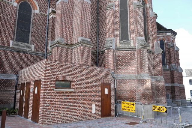 Signature de la convention pour la restauration de la Basilique Sainte Maxellende...
