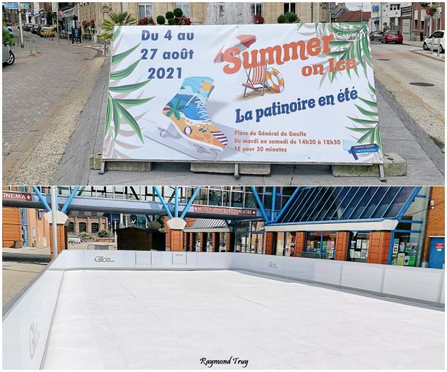 Summer on Ice : la patinoire en été à Caudry ...