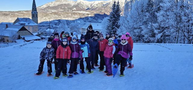 Une délégation d'élus en visite aux classes de neige ...