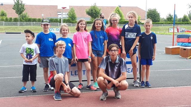 Une séance ludique d’initiation à l’athlétisme ...