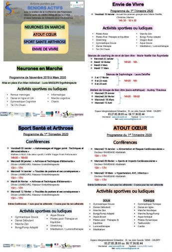 Actions menées par les Séniors Actifs