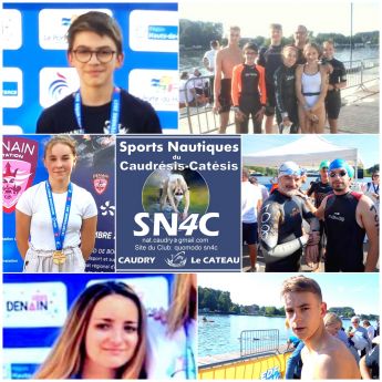 Belle reprise de la saison pour huit nageurs des SN4C 