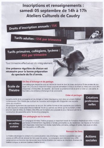 École de théâtre La MIMesis