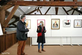 Exposition "Toutes en dentelle" à la Bibliothèque Municipale de Caudry 