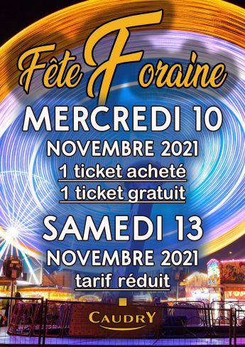 Fête foraine de la Sainte Maxellende .