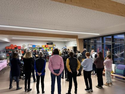 Hommage à l'ATSEM Christelle TRIOUX