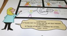 La maison de quartier Maupassant "Dessine la république" 