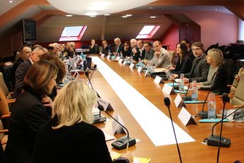 Michel LALANDE, Préfet du Nord, en visite à Caudry