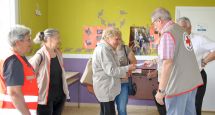 remise cheque de la Croix Rouge de Caudry