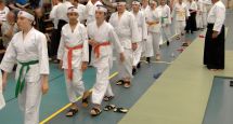 Stage d'Aïkido enfant organisé par la ligue du Haut-de-France