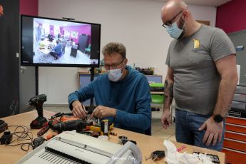 Un atelier Repair Café à Caudry