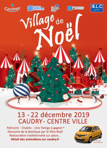 Village de Noël 2019 à Caudry 